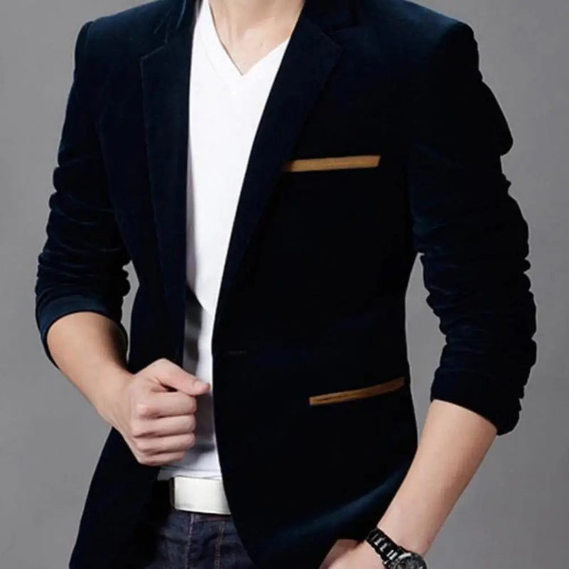 Blazer Masculino Sport Chic - Aveludado Clássico