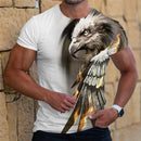 Camiseta Natureza Viva Aguia 3D