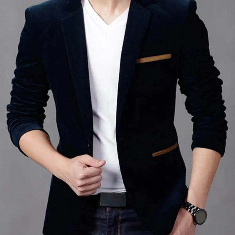 Blazer Masculino Sport Chic - Aveludado Clássico