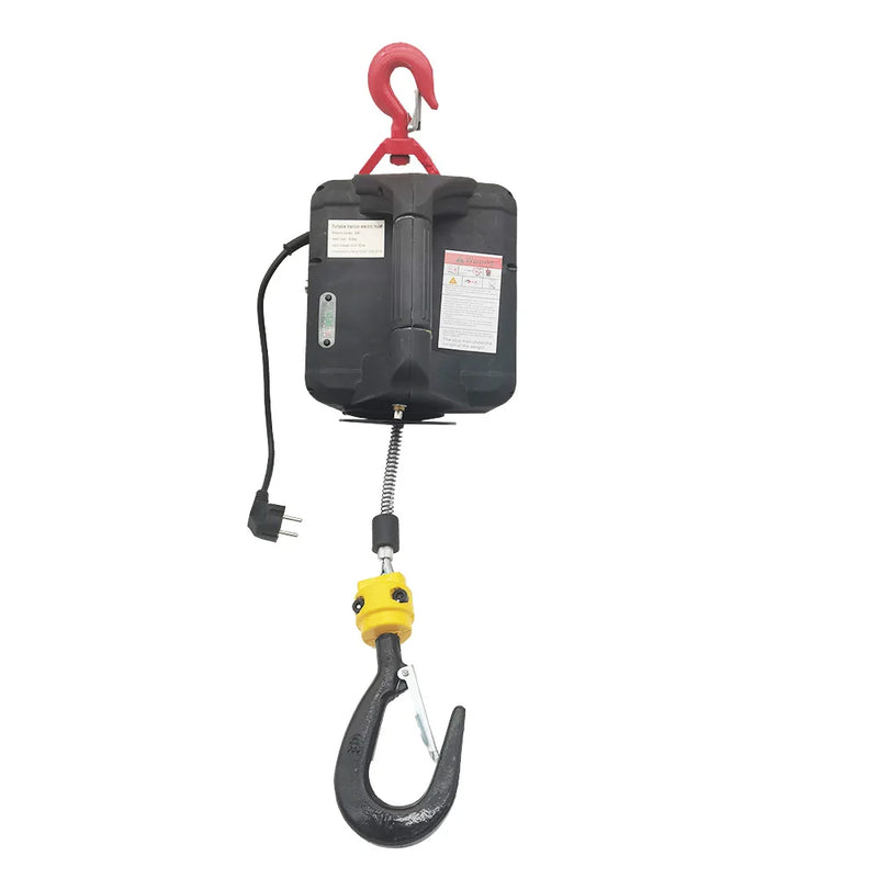 Electric portable crane with 500kg capacity - Remote control operation