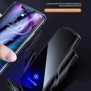 Carregador Telefone sem fio, Sensor de carregamento rápido, suporte de fixação automática para iPhone e All Qi Enable e Android, 15W