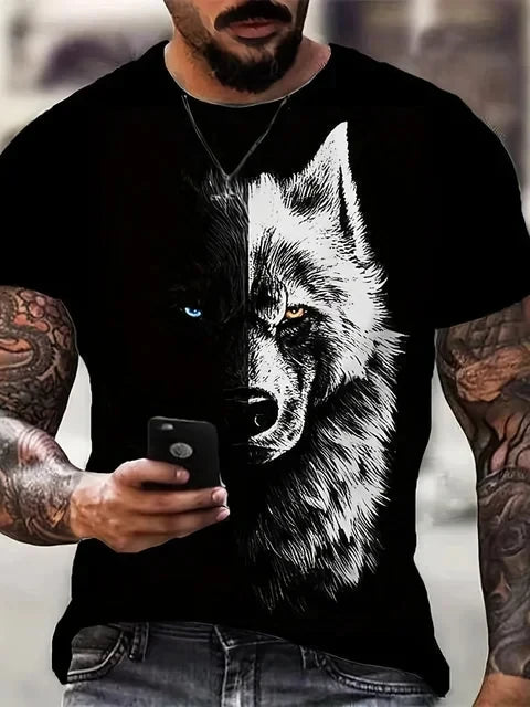 Camiseta sport Jovem Natureza Animal