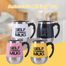 Caneca portátil de 450ml com misturador automático elétrico