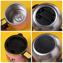 Caneca portátil de 450ml com misturador automático elétrico