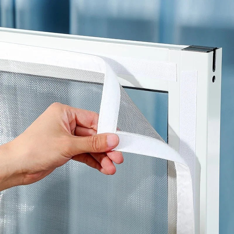 InsectGuard Removable Velcro Window Mosquito Screen 