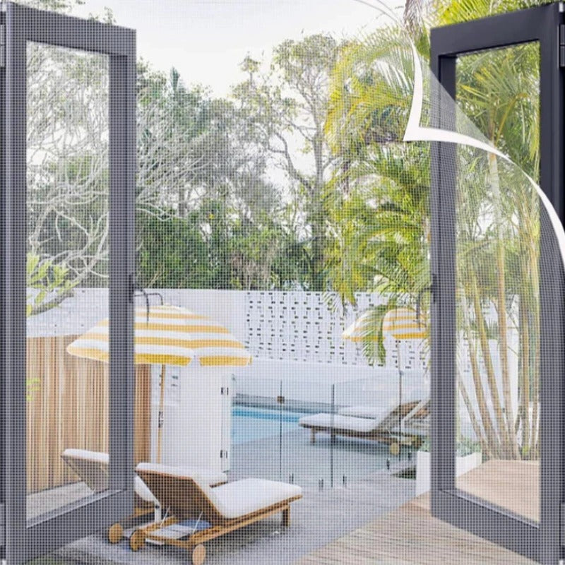 InsectGuard Removable Velcro Window Mosquito Screen 