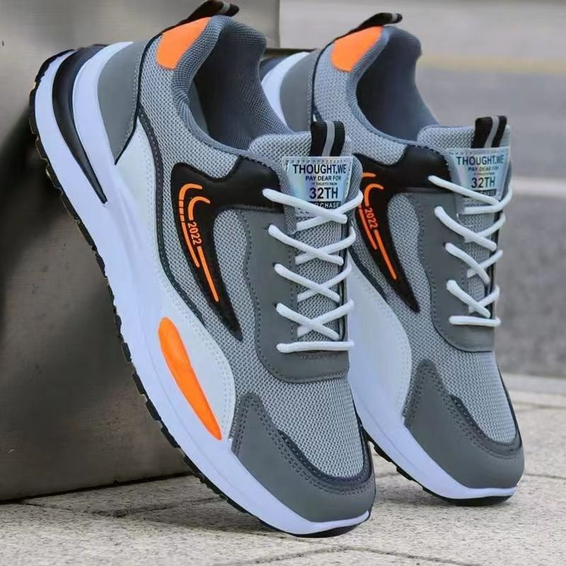 Men's Breathable Non-Slip Sports Shoes - FlexStride