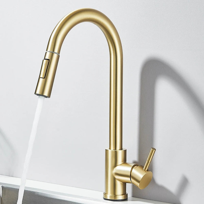 Gourmet Pull-Out Kitchen Sink Tap - EasySpray 