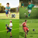 Bola com Elástico paraTreinar  Passe  StepCoach