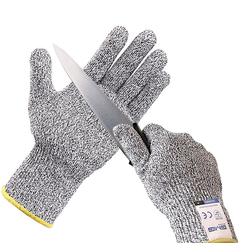 Anti-cut and dirt protection glove for manual work