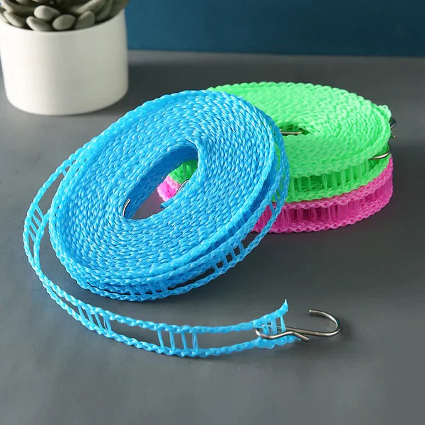 Clothesline with Space for Portable Hanger - DryTech