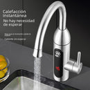 Torneira de cozinha  com display digital, tela grande, aquecimento rápido, torneira de cozinha instantânea, aço inoxidável