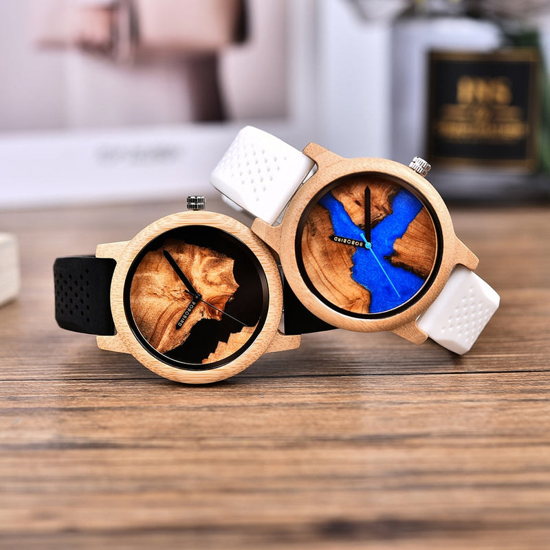 Bamboo Wood Men's Women's Watch