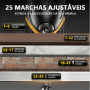 Parafusadeira e Furadeira de Impacta Reversa sem Fio