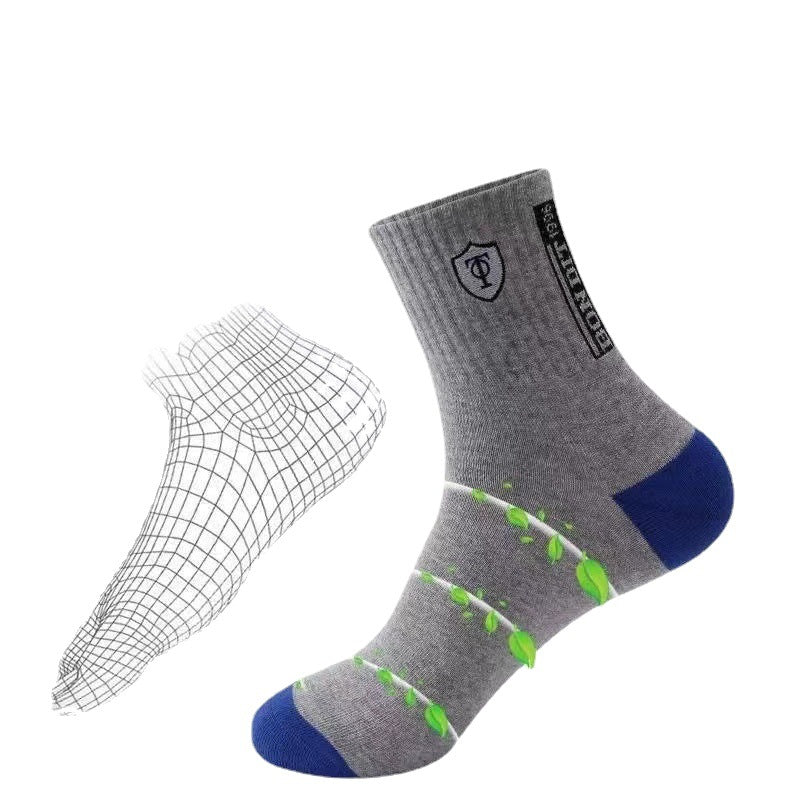Meias esportivas, meias masculinas , desodorizantes e absorventes de suor