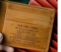 Personalized Genuine Leather Men's Wallet